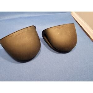 Large Black Silicone Microwave Grip - Set of 2